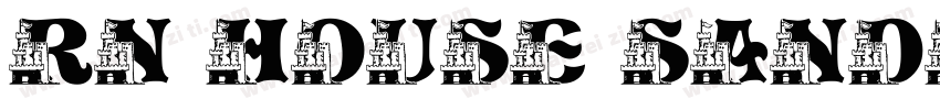 rn house sands字体转换